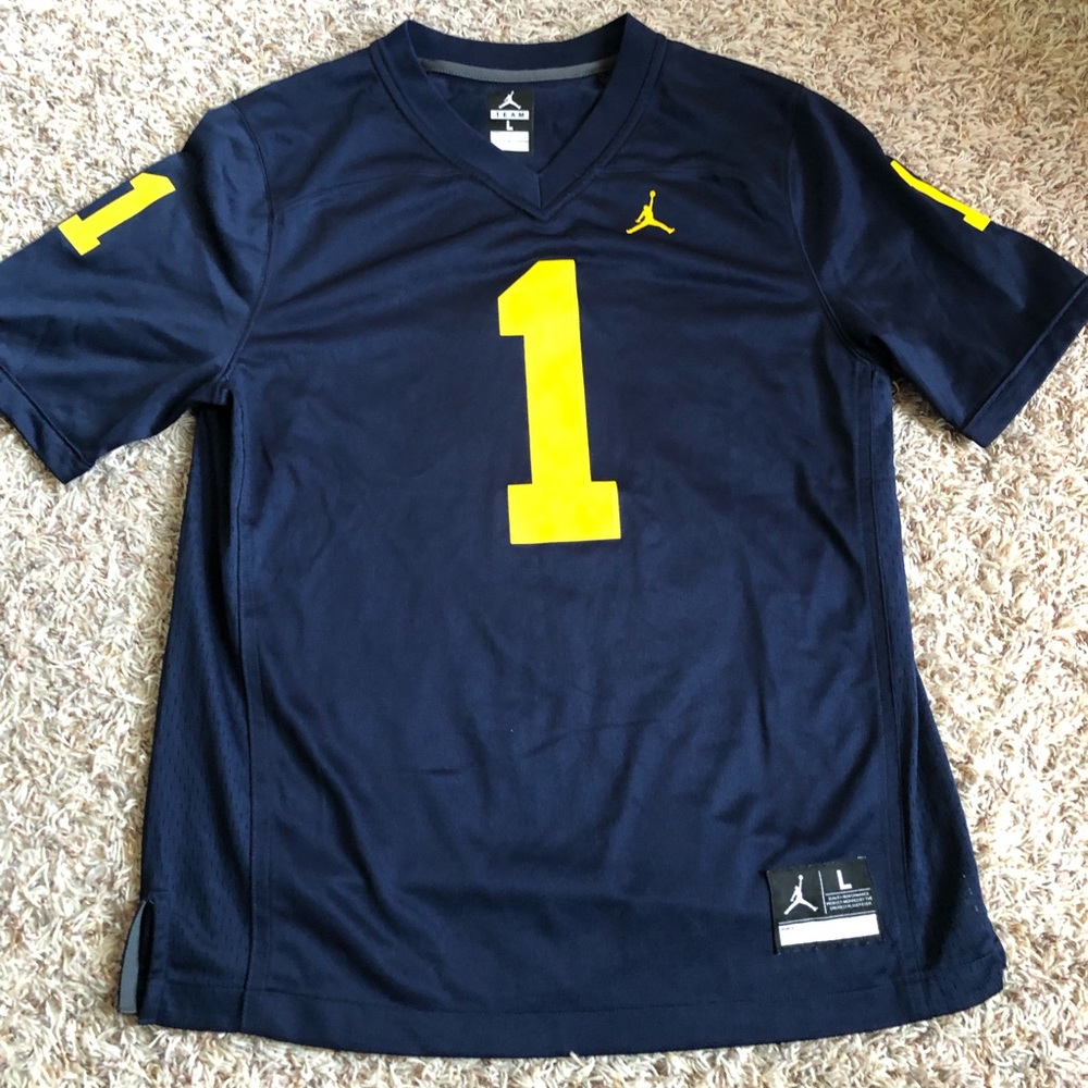 🏆University is Michigan #1 Jersey